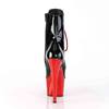 Pleaser - ADORE1020 Plattformstiefel, Poledance Schuhe - Pole dance schuhe - Schwarz/Rot Product image